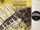 JACQUES LOUSSIER play bach 3 SSL 40.507 french decca stereophonic LP PS EX/VG
