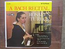 ROSALYN TURECK A Bach Recital Decca DL 710061 Stereo LP