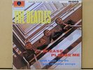 BEATLES Please Please Me Korea EMI Mono LP Poster Insert Mint Rare