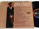 MILSTEIN ENCORES/VIOLIN RECITAL/ORIGINAL CAPITOL STEREO SIDE LOGO FDS/SCARCE/NM