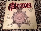 Saxon - Strong Arm Of The Law Signed Autographed Vinyl