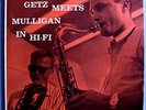 STAN GETZ MEETS GERRY MULLIGAN RARE ORIG '58 VERVE MONO LP DG TRUMPETER LABEL