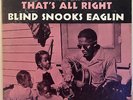 Blind Snooks Eaglin Bluesville LP That's All Right