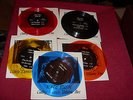 Kate Bush - rare Cathy Demos EPs, Vols 1,2,3,4 & 5, complete set, coloured vinyl