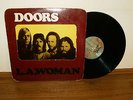 The DOORS - L.A. Woman (1971 Original Vinyl LP) die-cut window cover