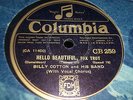 BILLY COTTON & His Band Hello Beautiful 78 COLUMBIA CB259
