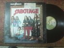 Black Sabbath LP Sabotage with Concert Ticket DEC 9 1976