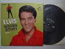 RARE ELVIS PRESLEY GOLDEN STORY VOL. 1 JAPAN RCA 1966 BLACK LABEL SRA-5010 NM LP