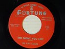 Big Blues Carson 45 THE NIGHT YOU LEFT / WHY DID YOU LEAVE   FortuneVG++ blues
