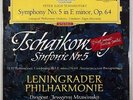 MRAVINSKY Tchaikovsky Sym 5 DGG SLPM 138 658 tulip red stereo SEALED