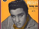 ELVIS PRESLEY FRENCH EP Rock & Roll N° 1 Loving you - Label Orange