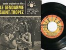 BOF 45T ORIGINAL du film LE GENDARME DE ST TROPEZ avec Louis DE FUNES Très RARE
