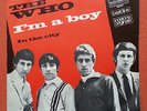 THE WHO-I'M A BOY RARE ITALY 7'' PS 1966 UNIQUE COVER EX/NM
