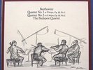 BUDAPEST QUARTET: BEETHOVEN Quartets 1 & 2. 6-Eye MS 6074 Stereo LP. NM