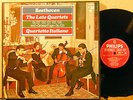 PHILIPS 6707 031 BEETHOVEN The Late Quartets QUARTETTO ITALIANO 4LP NM