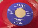 TOM TALL and his tom cats  rare  7  rockabilly ON REX WAX  45  crisp EX 