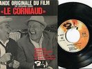 BOF ORIGINALE EP 45T du film LE CORNIAUD avec LOUIS DE FUNES & BOURVIL Très Rare