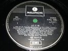 THE BEATLES LET IT BE Rare UK EXPORT SILVER & BLACK Parlophone Stereo P-PCS 7096
