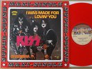 KISS -- I WAS MADE FOR LOVIN' YOU *********** ORIGINAL EX 1979 ***** RED VINYL