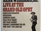 HANK WILLIAMS SR   Live At The Grand Ole Opry   Vinyl LP Record  STILL SEALED