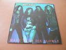 WHITE ZOMBIE MAKE THEM DIE SLOWLY LP UK CAROLINE RECORDS 1989 LYRIC INNER