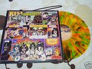KISS UNMASKED MEXICAN YELLOW COLORED SPLATTER HARD TO FIND MEXICO