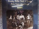 SEALED + SONG STICKERS  CROSBY STILLS NASH & YOUNG   DEJA VU psych WEST COAST