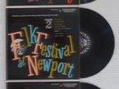 FOLK FESTIVAL At NEWPORT Vol. 1,2, & 3 VANGUARD Orig '59 Odetta Barbara Dane 3LP