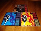 GUNS N' ROSES VINYL BUNDLE- APPETITE FOR DESTRUCTION/USE YOUR ILLUSION 1 & 2