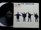 THE BEATLES Help LP 1st Press Danish Parlophone 1965 STEREO PCS 3071 -1/-1  EX
