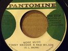 RAD WILSON AND TOMMY MACOOK - MORE MUSIC 7 INCH 