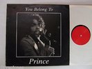 PRINCE You Belong To Prince Live Houston 1981 West German pressed vinyl LP