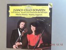MAISKY-ARGERICH J.S. Bach CELLO Sonatas DGG 415 471 Dig Stereo NM