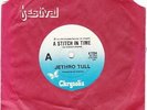 JETHRO TULL (OZ 45 '78 ) A STITCH IN TIME (3:35) b/w SWEET DREAM (LIVE)