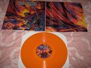 ICED EARTH the dark saga ORANGE LP LIMIT 100 iron maiden overdrive metallica kat