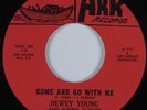 Black Gospel 45 DEWEY YOUNG & FLYING CLOUDS Come and Go With Me ARK HEAR NM/VG++