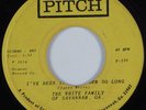Black Gospel 45 WHITE FAMILY I've Been In The Storm So Long PITCH HEAR