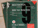 Columbia SL-126 BEETHOVEN Symphony No 9 Bruno WALTER 2 LP Deep Groove 1949 NM