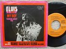 Elvis Presley - My Boy / Thinking About You - Orange label USA 45 + RARE HTF PS