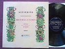 33CX 1479, UK orig, MENDELSSOHN: Songs without words, GIESEKING, NM
