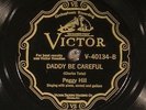 78 RPM   Peggy Hill, Victor 401l34, E+  jazz