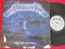LP   METALLICA   RIDE THE LIGHTNING (1984) MEGAFORCE MRI 769 (ORIGINAL) METAL