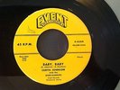 CURTIS JOHNSON BABY, BABY ORIGINAL ROCKABILLY 45 EVENT LABEL