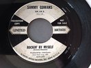 SAMMY GOWANS ROCKIN' BY MYSELF PROMO ORIGINAL VG+ 45 ROCKABILLY