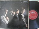 THE ROLLING STONES DECCA LK 4605 RED UBOXED LABEL MICK JAGGER BRIAN JONES DEBUT