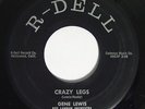 GENE LEWIS Crazy Legs / S'posin' You Were Mine 45 on R-Dell Rare Rockabilly
