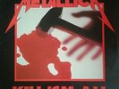Metallica  - Kill 'Em All RECORD 1983 Megaforce Records RARE   Cliff Burton