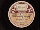 78 rpm: Rare Set of 4 Records: Gerhard Taschner (Violin) César Franck (1942)