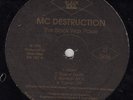 MC DESTRUCTION 12” Black Wax Posse EP Rare Random Rap COREY DEE (SEALED)