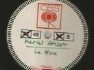 Disque Acetate de Marcel Amont “ La noce + Hélène et Guillame “ VG+